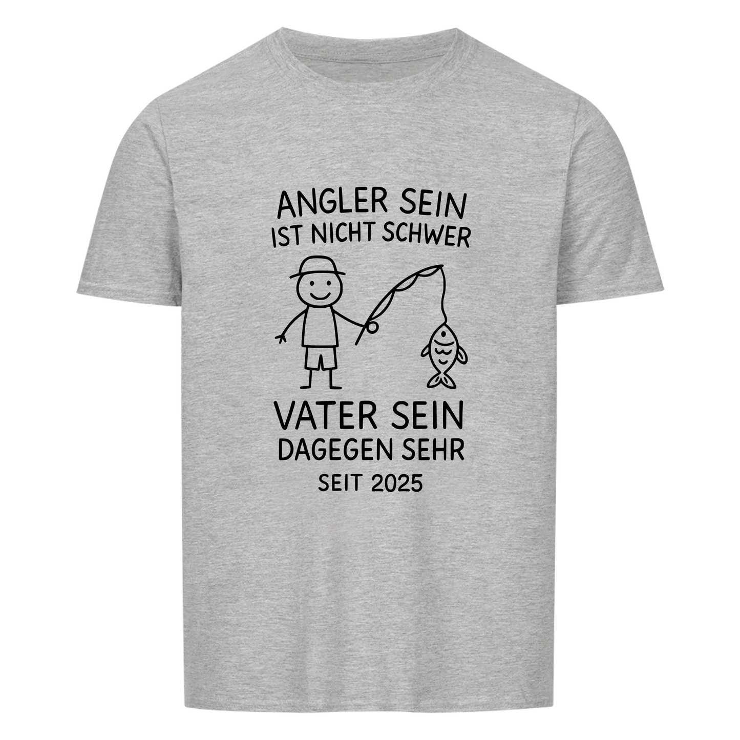 Angler sein ist nicht schwer T-Shirt Personalisierbar