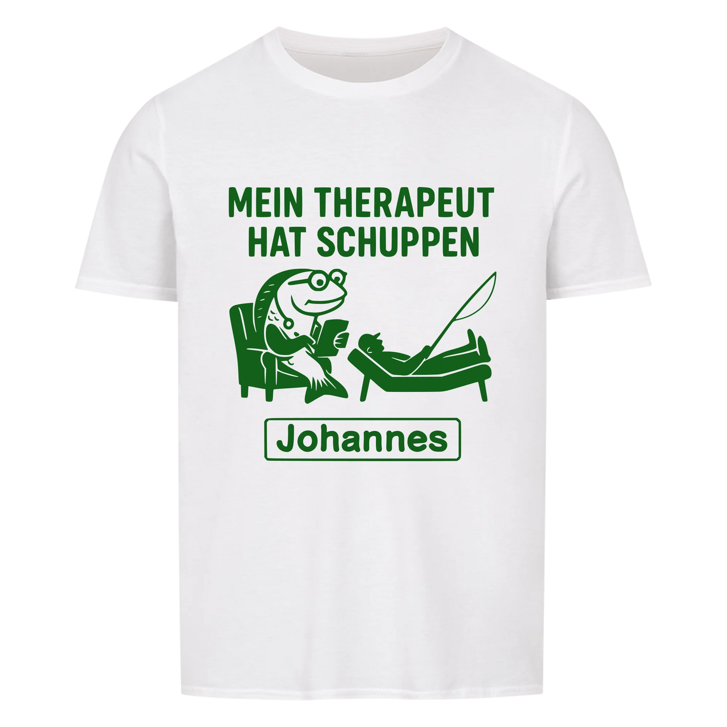 Mein Therapeut T-Shirt personalisierbar