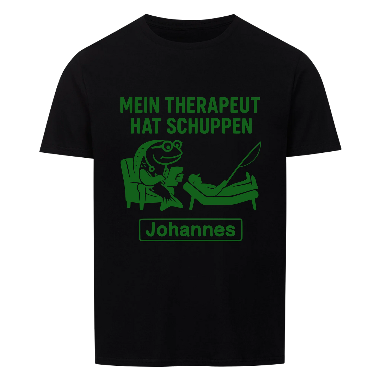 Mein Therapeut T-Shirt personalisierbar