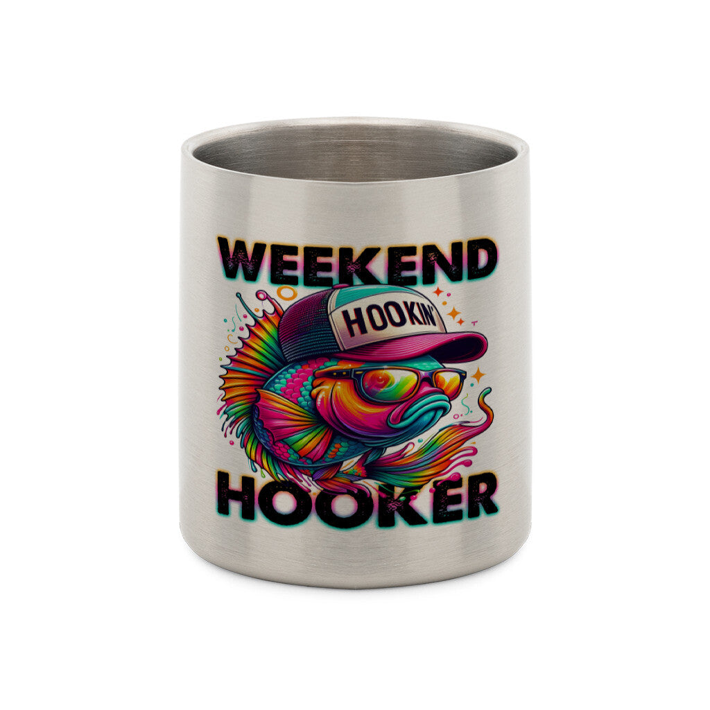 Weekend Hooker Edelstahl-Tasse - HookStyle