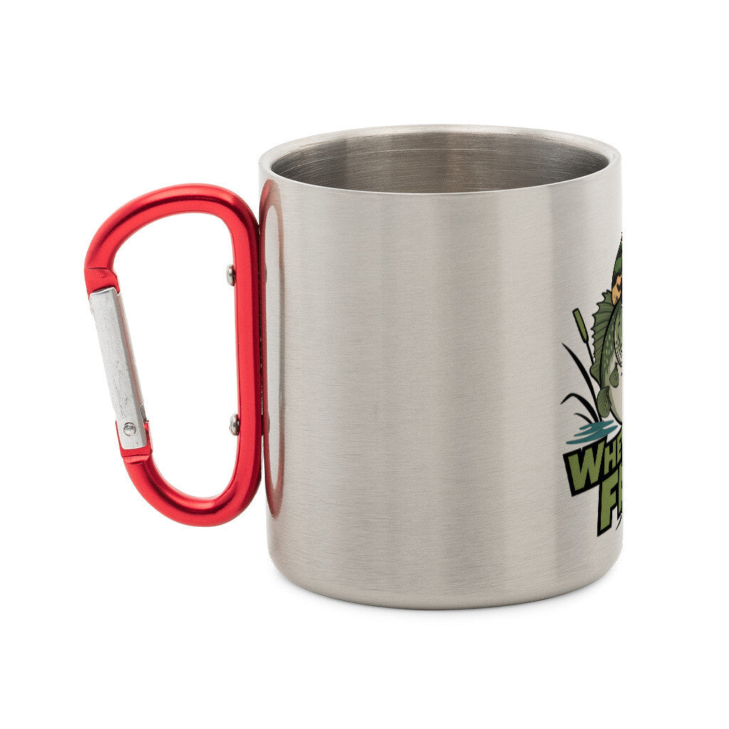 Where the Fish? Edelstahl-Tasse - HookStyle