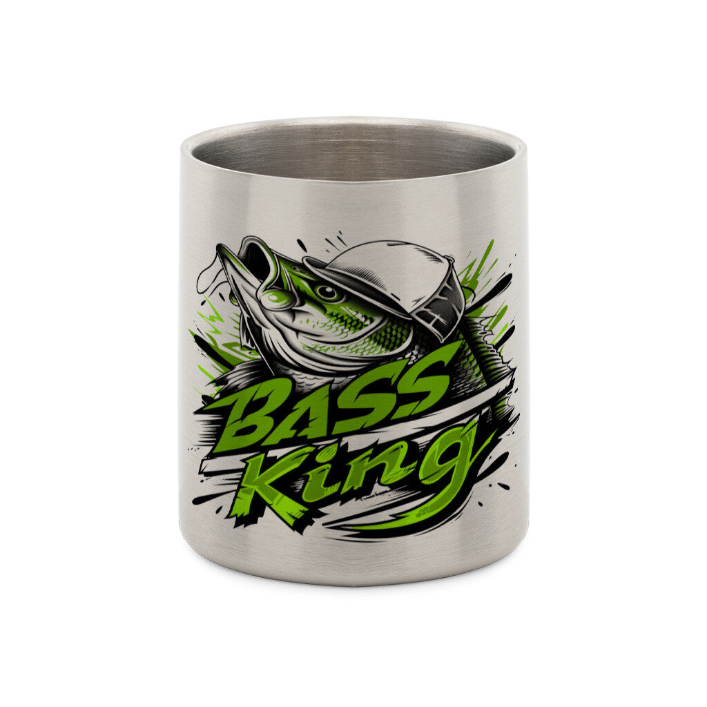 Bass King Edelstahl-Tasse - HookStyle