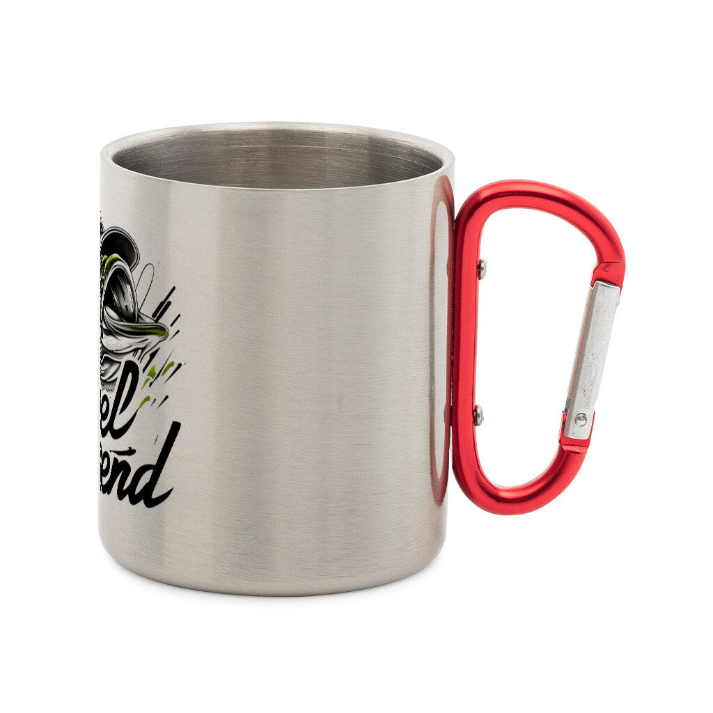 Reel Legend Edelstahl-Tasse mit Karabiner - HookStyle