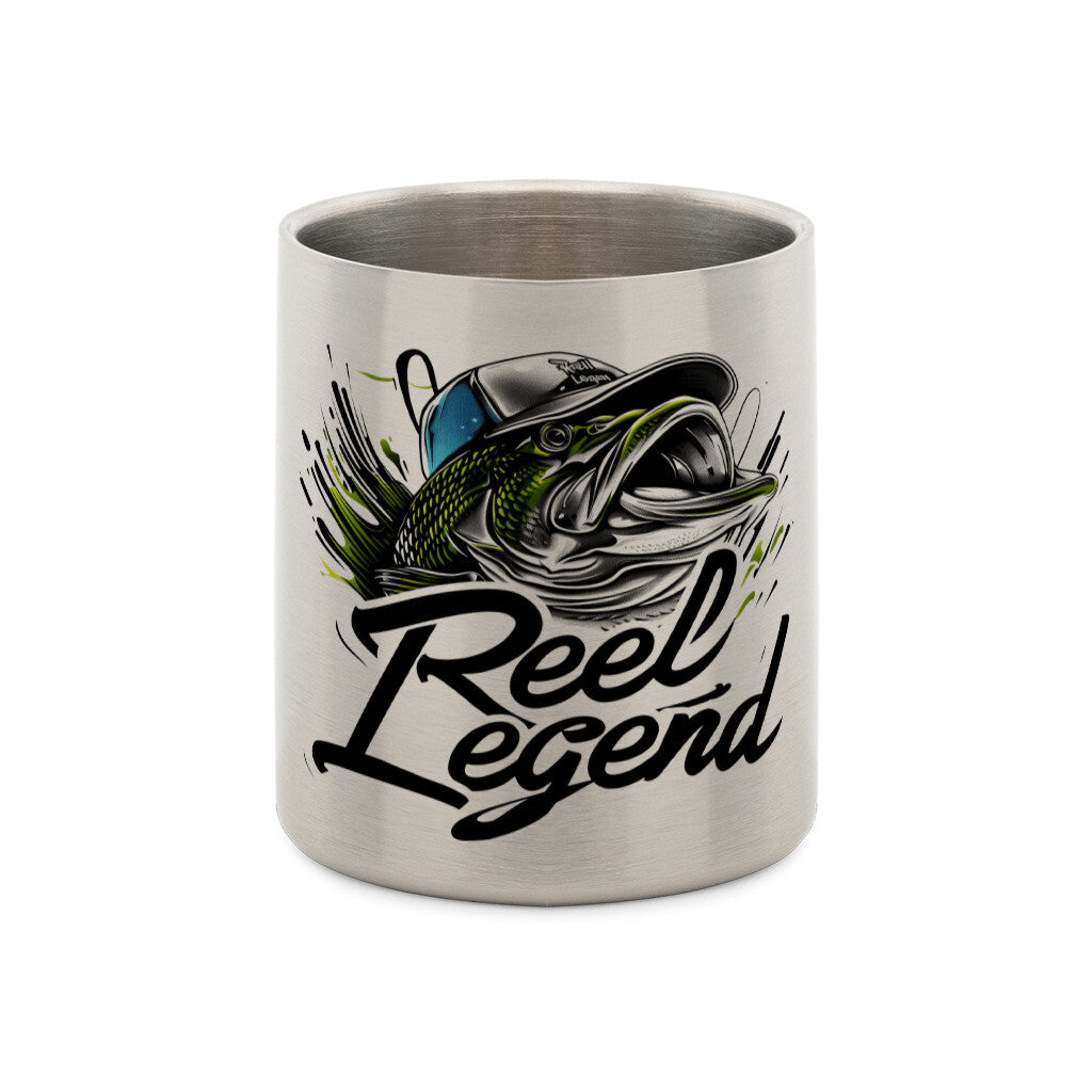 Reel Legend Edelstahl-Tasse mit Karabiner - HookStyle