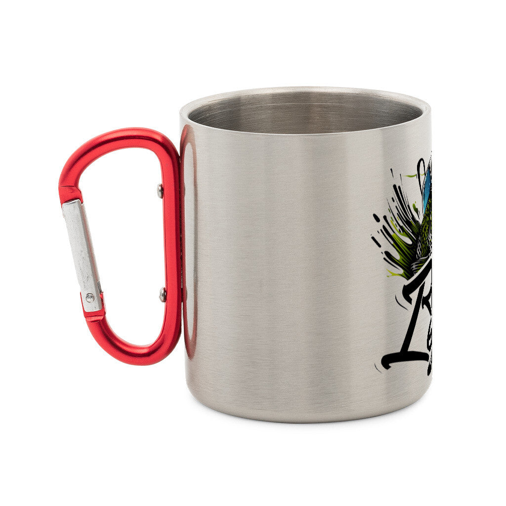Reel Legend Edelstahl-Tasse mit Karabiner - HookStyle