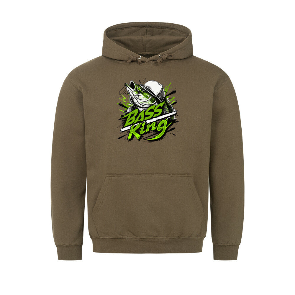 Bass King Angler Hoodie - HookStyle
