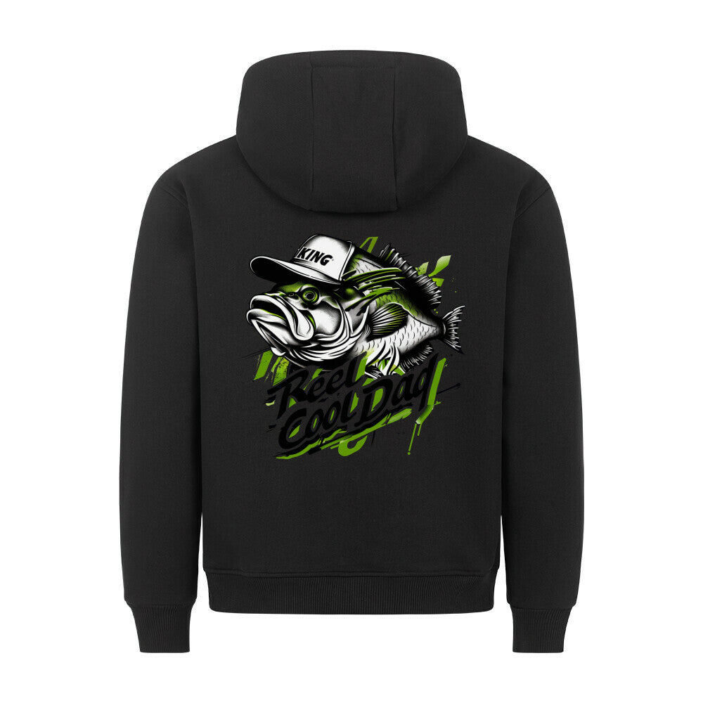 Reel Cool Dad Angler Premium Hoodie - HookStyle