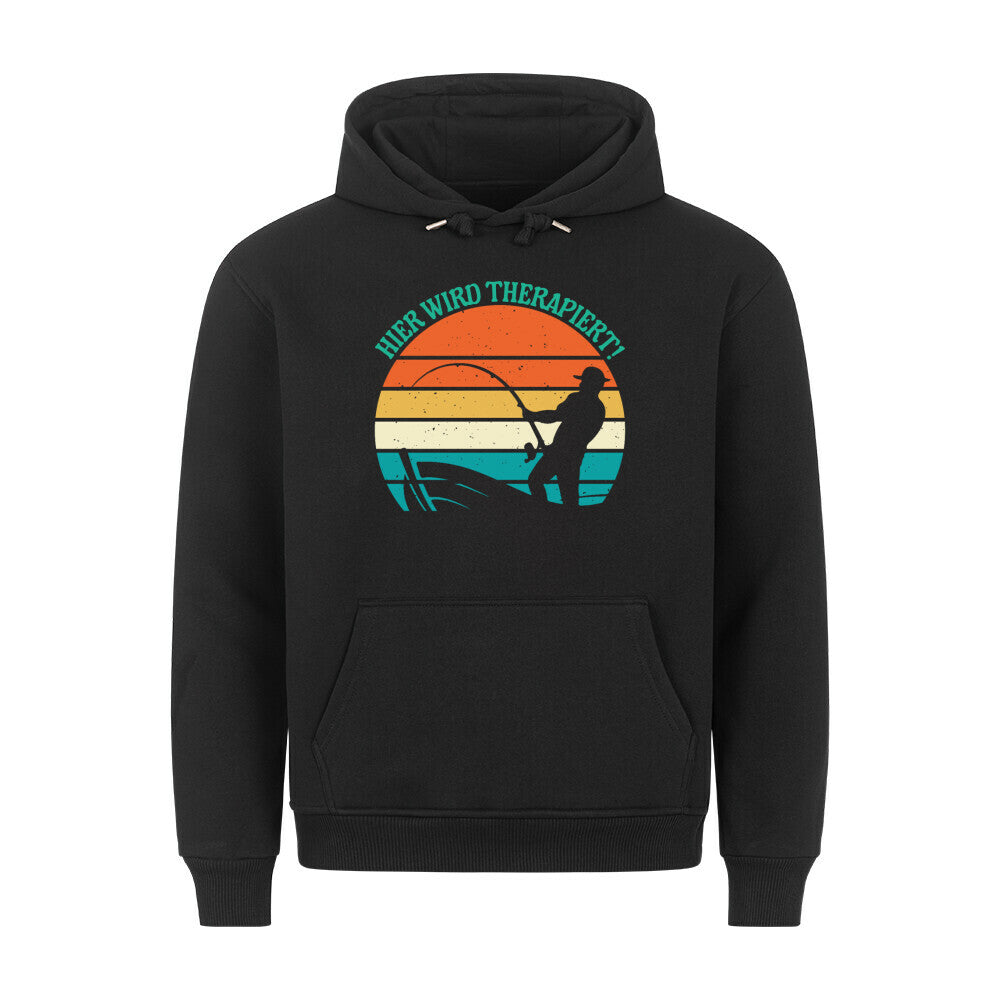 Hier wird therapiert Premium Hoodie - HookStyle