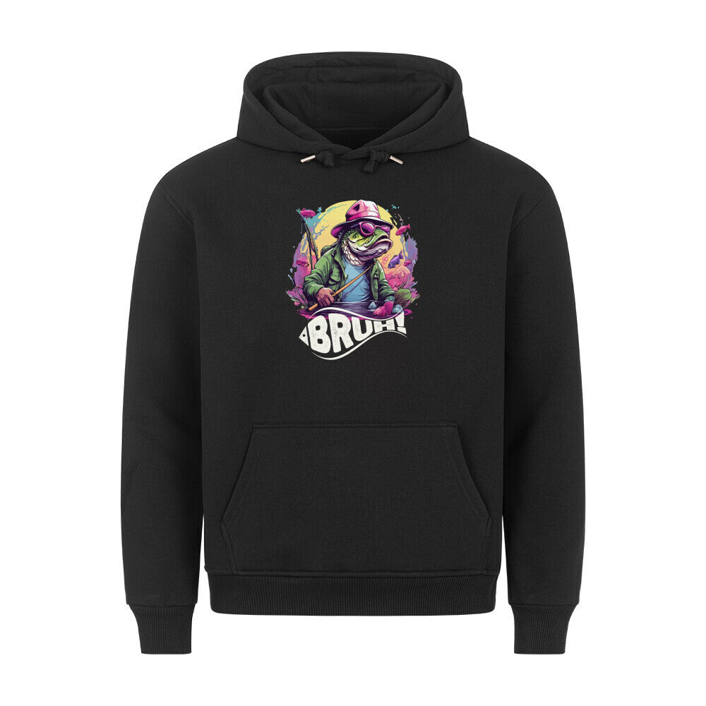 Bruh Fishing Premium Hoodie - HookStyle