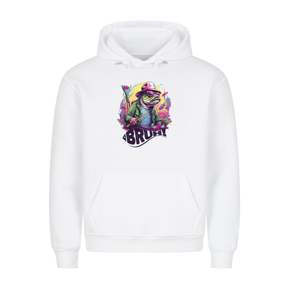 Bruh Fishing Premium Hoodie - HookStyle