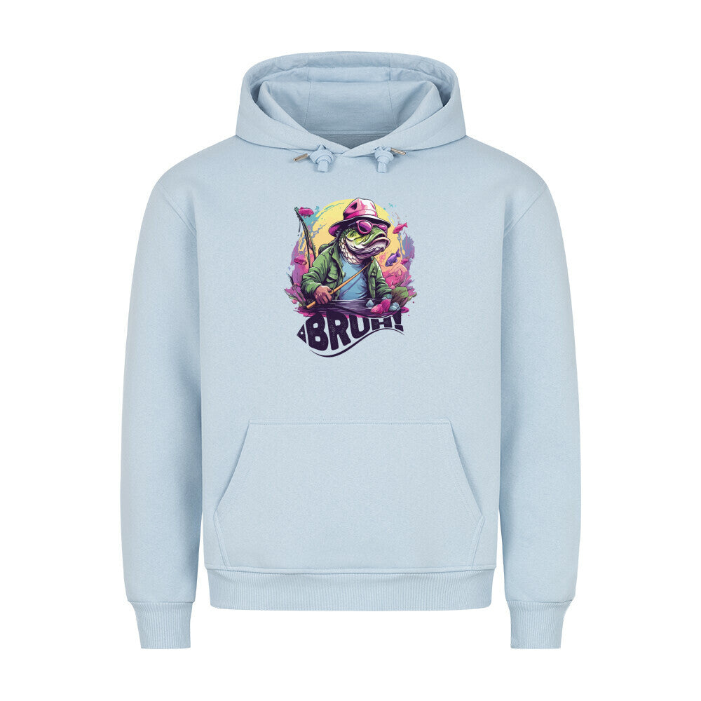 Bruh Fishing Premium Hoodie - HookStyle