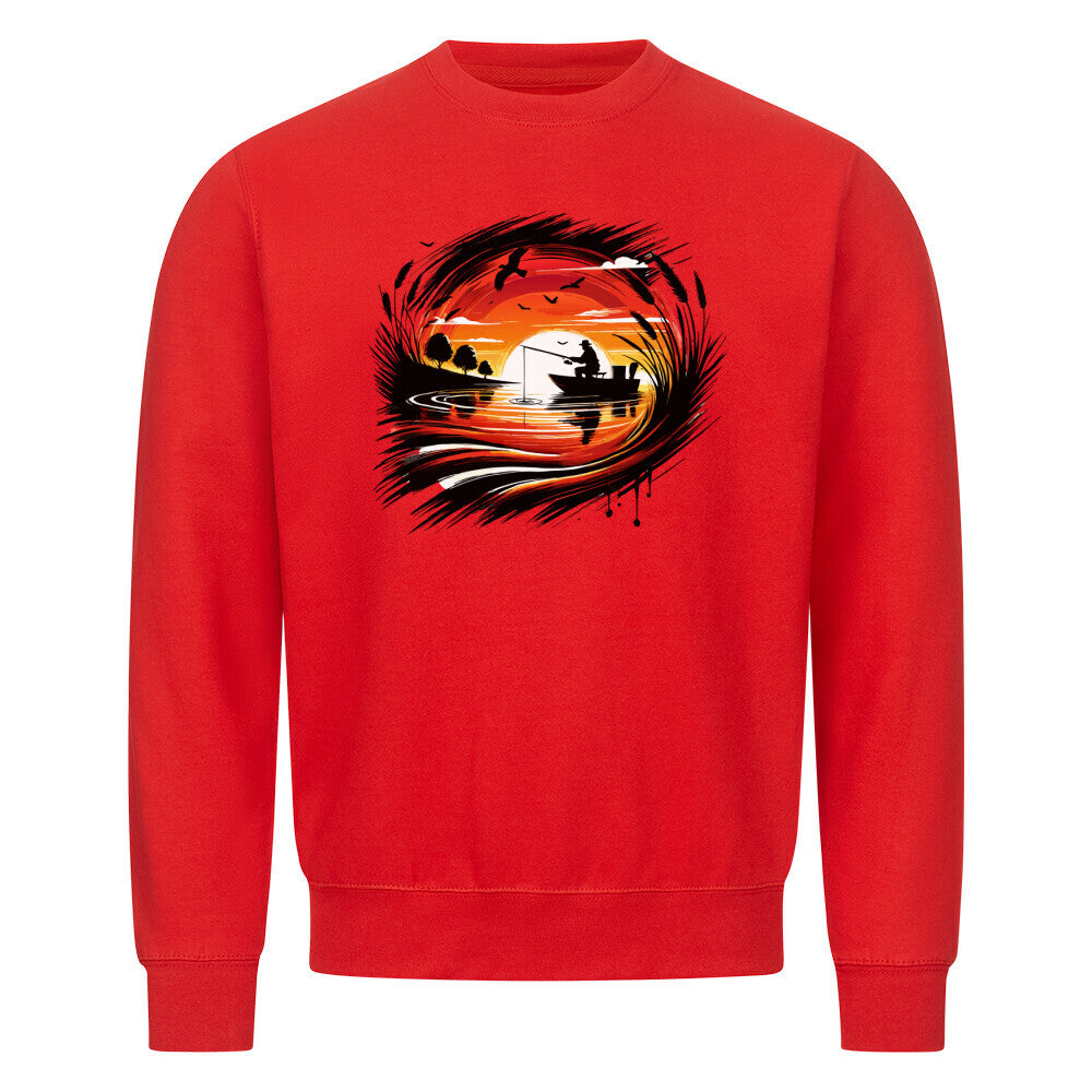 Sunset Fishing Sweatshirt - HookStyle