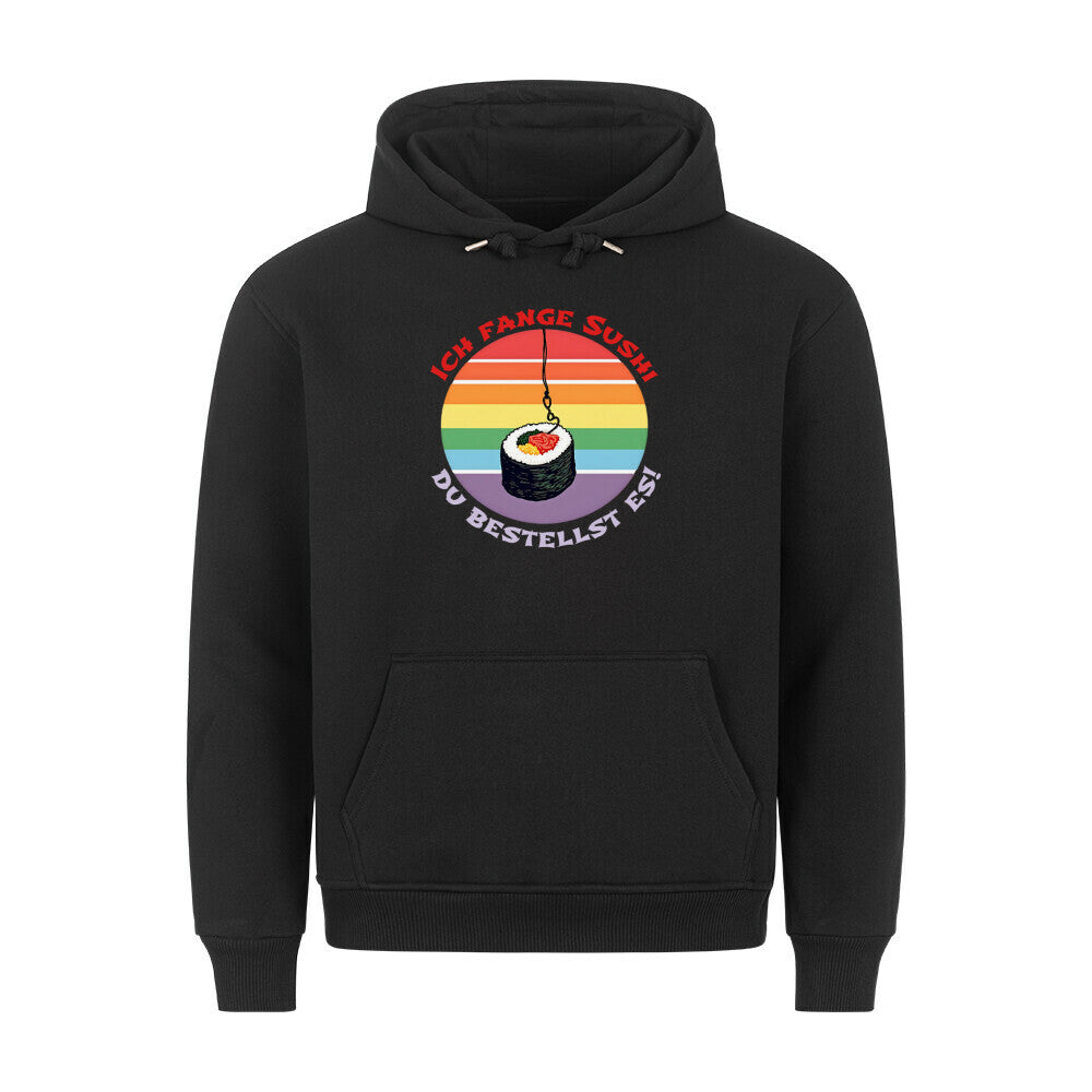Ich Fange Sushi Premium Hoodie - HookStyle