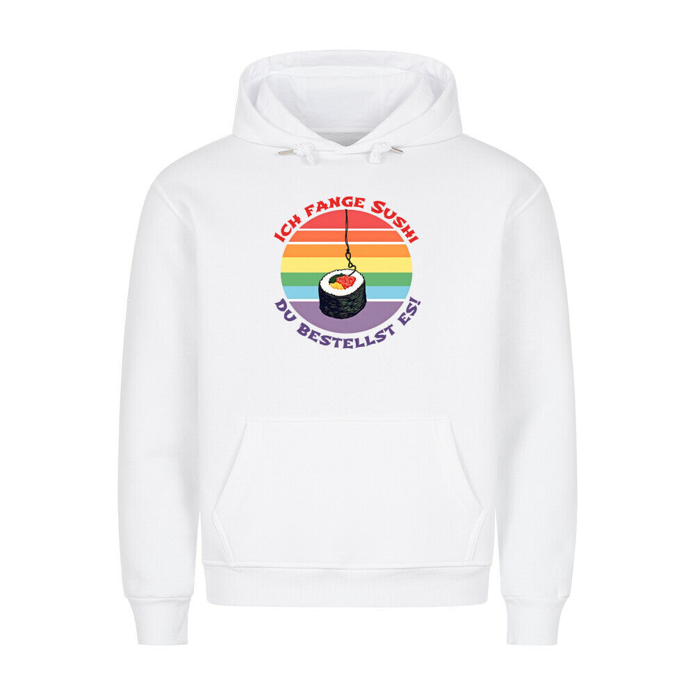 Ich Fange Sushi Premium Hoodie - HookStyle