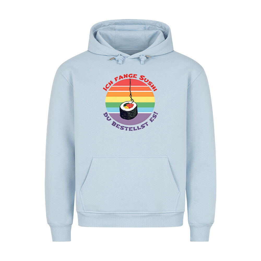 Ich Fange Sushi Premium Hoodie - HookStyle