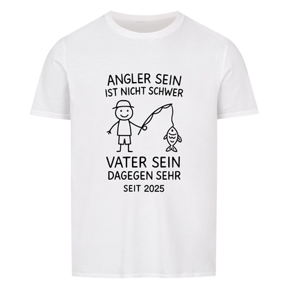 Angler sein ist nicht schwer T-Shirt Personalisierbar