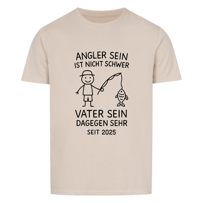 Angler sein ist nicht schwer T-Shirt Personalisierbar