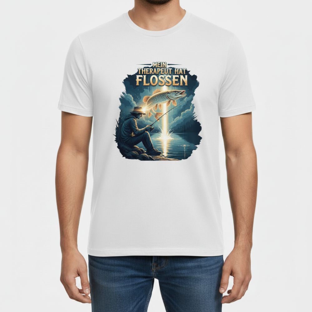 Mein Therapeut hat Flossen T-Shirt Unisex