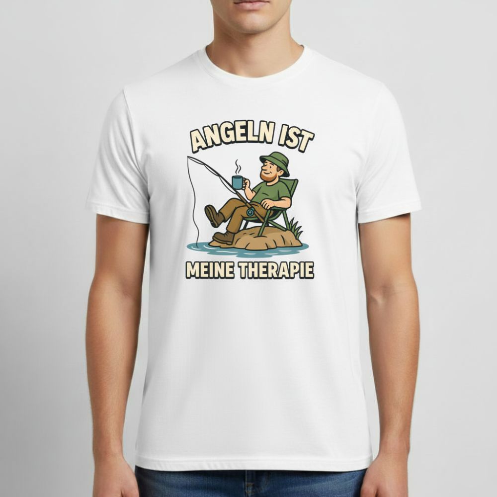 Angeln ist meine Therapie T-Shirt