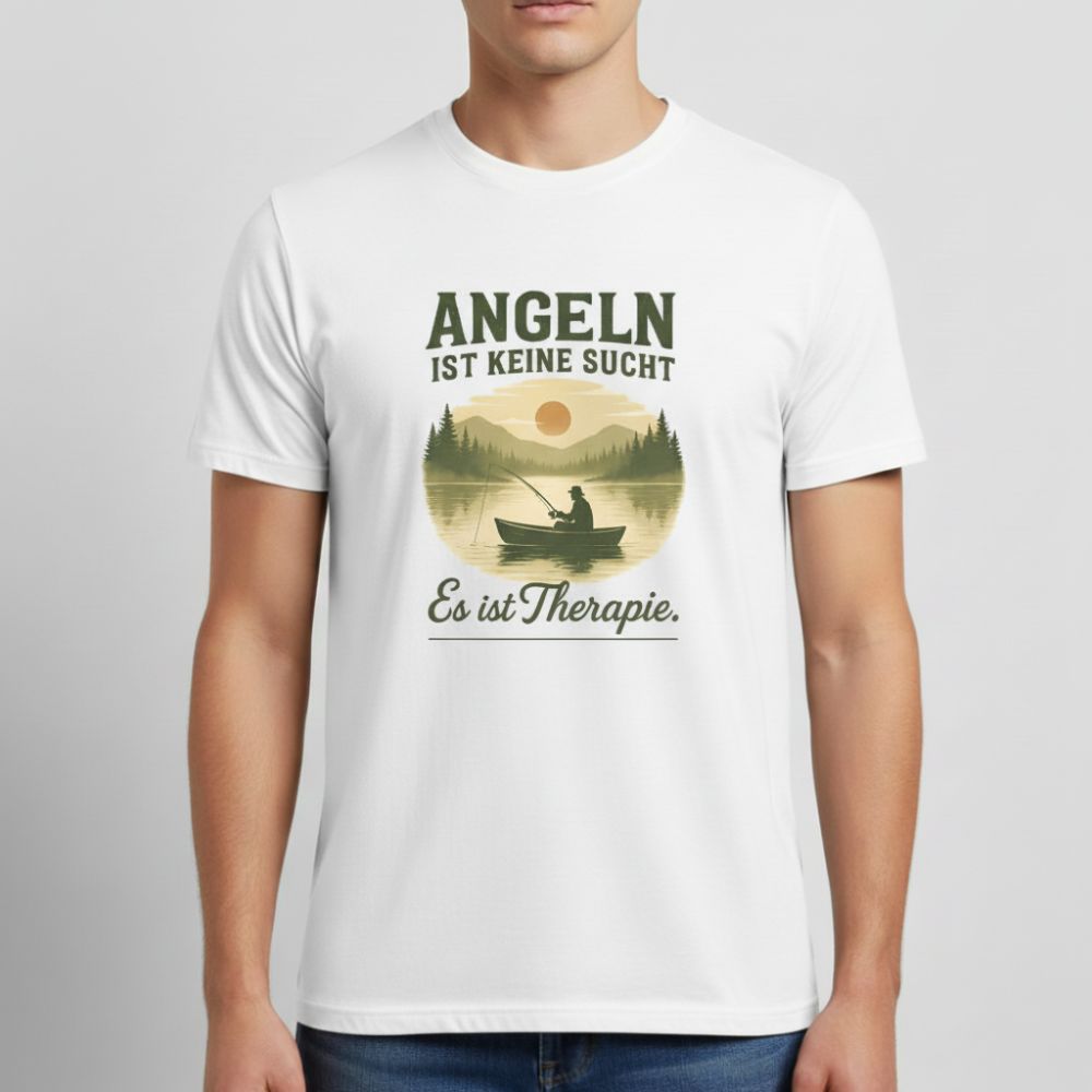 Angeln ist keine Sucht Basic Shirt Unisex