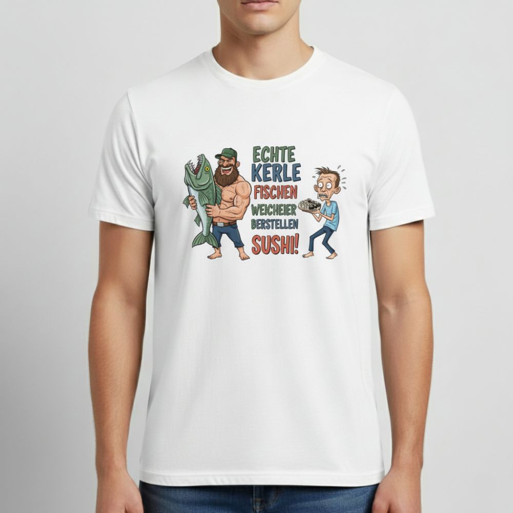 Echte Kerle fischen T-Shirt Unisex