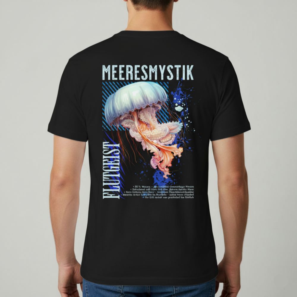 Meeresmystik – Rückenprint T-Shirt