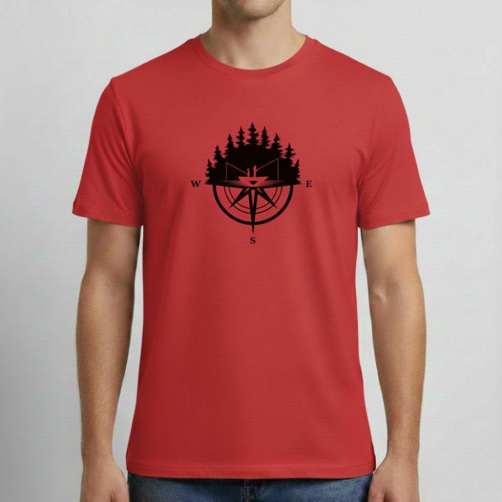 Angler Kompass T-Shirt