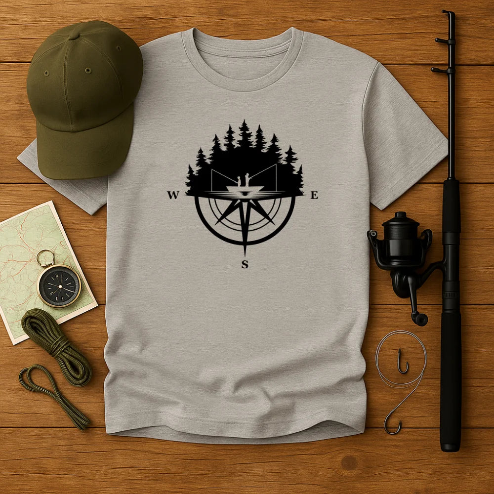 Angler Kompass T-Shirt