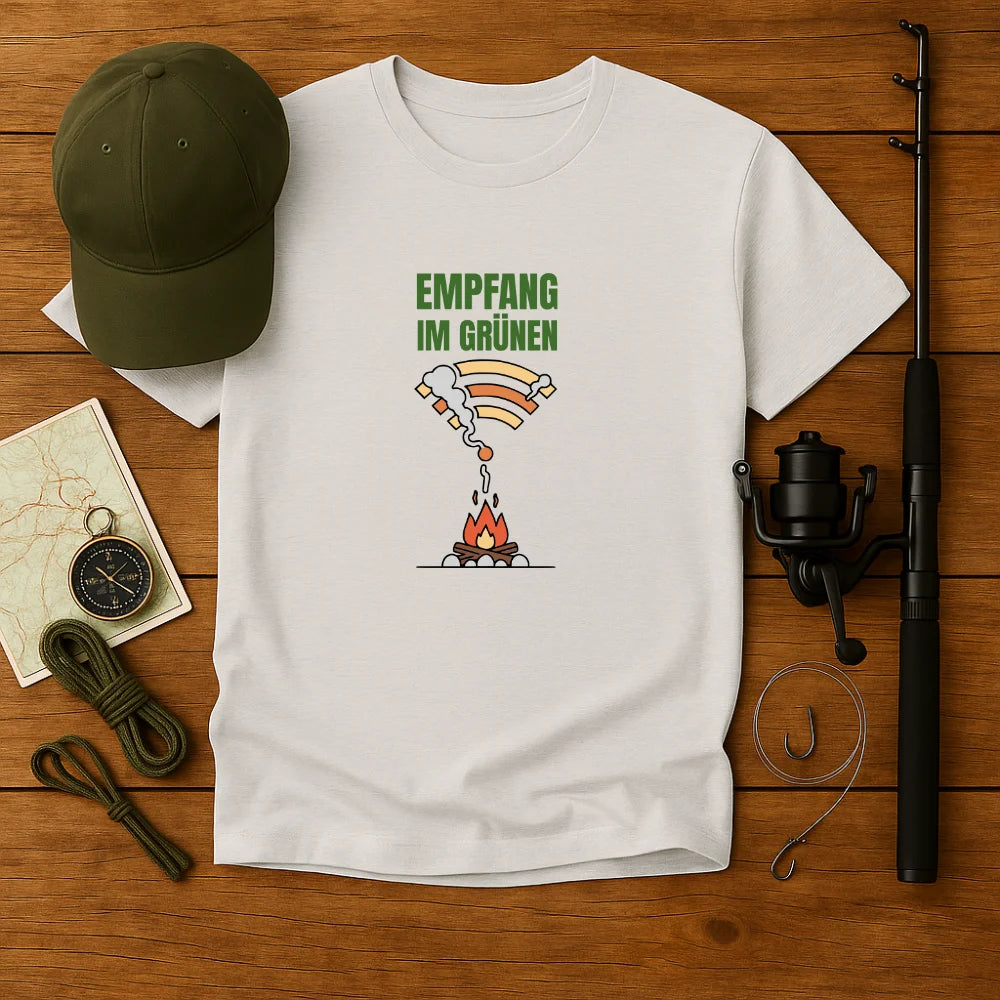 Empfang im Grünen T-Shirt Unisex