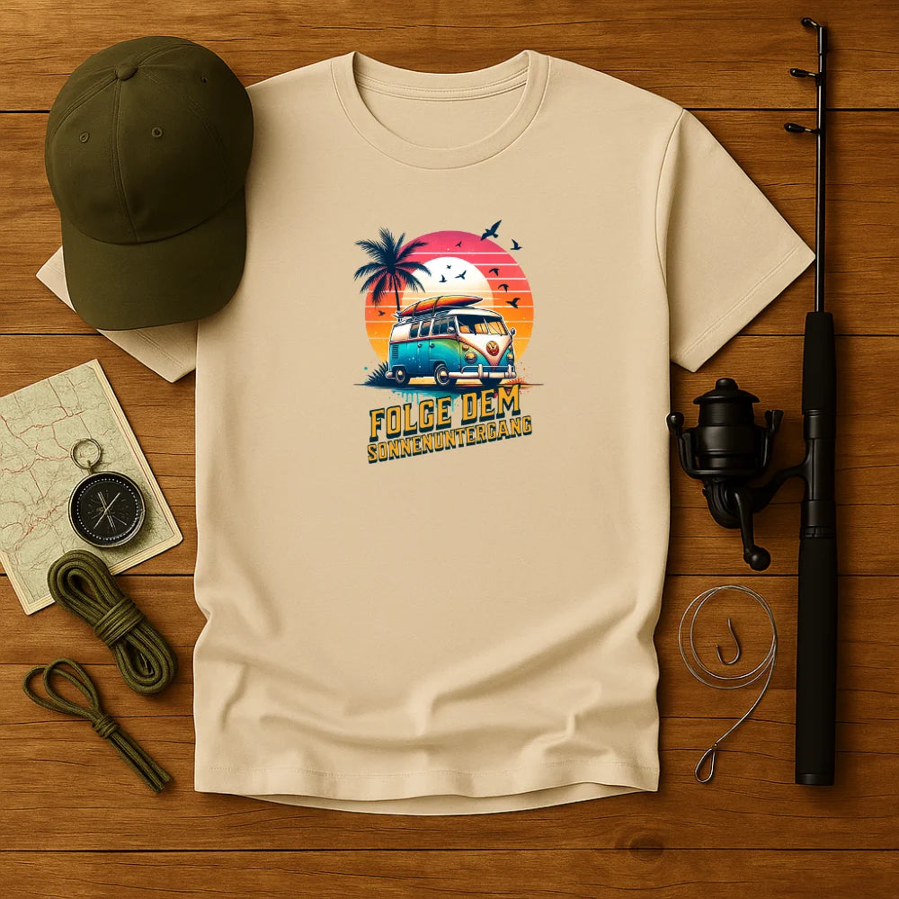 Folge dem Sonnenuntergang T-Shirt Unisex