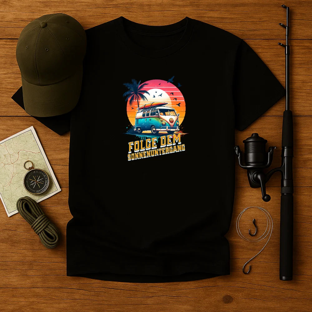 Folge dem Sonnenuntergang T-Shirt Unisex