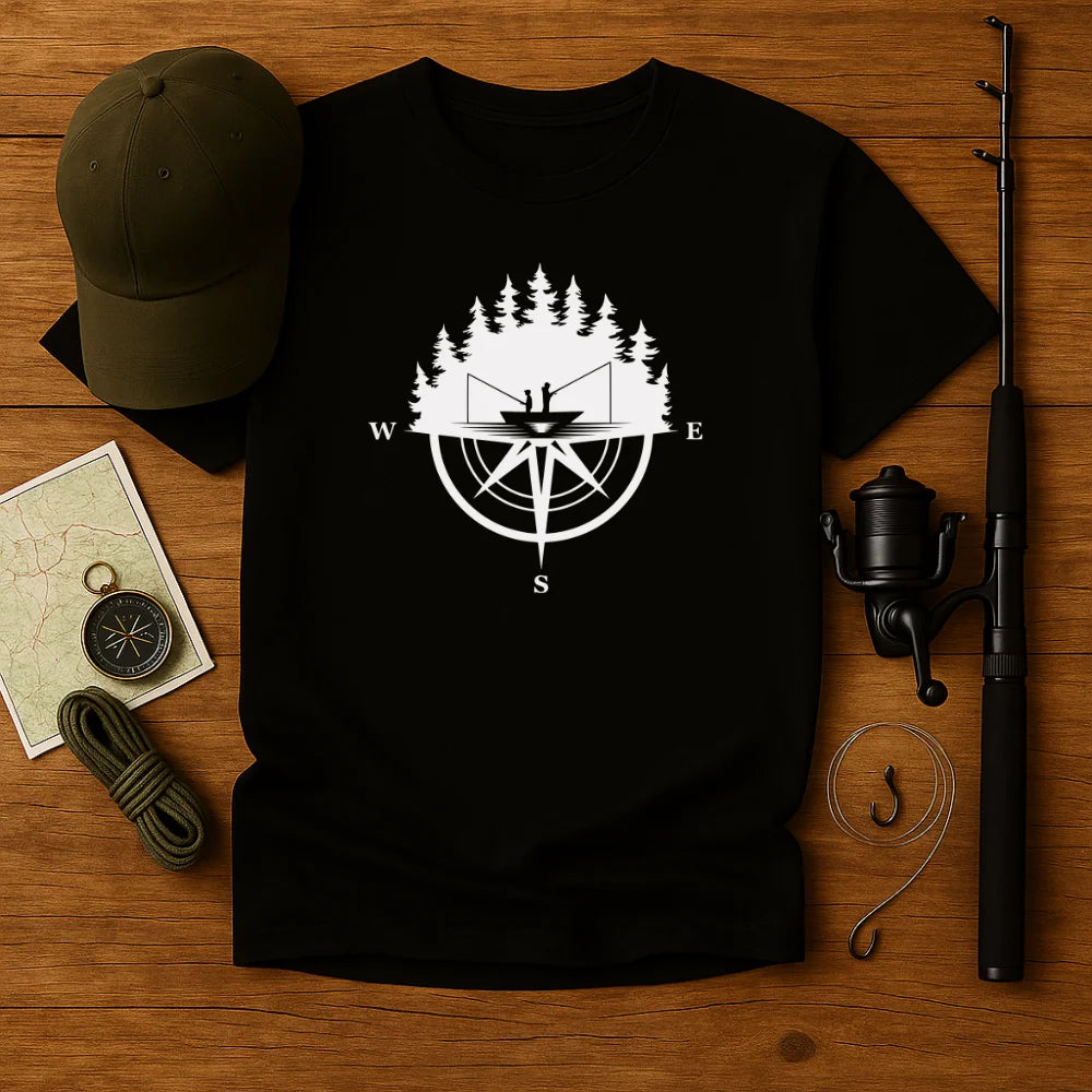 Angler Kompass T-Shirt