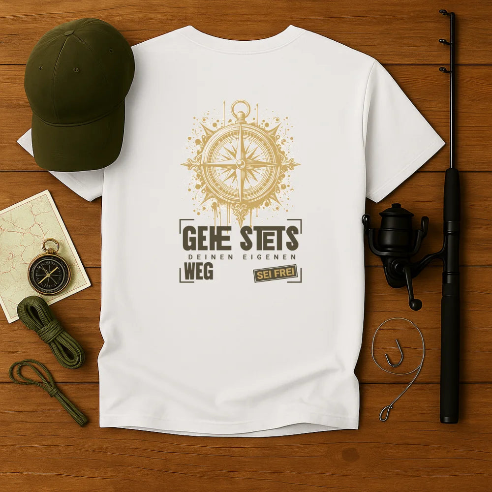 Geh deinen Weg T-Shirt Unisex
