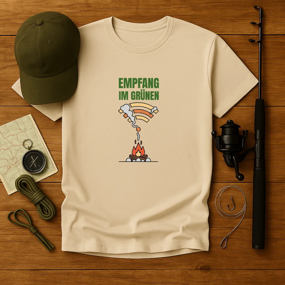 Empfang im Grünen T-Shirt Unisex