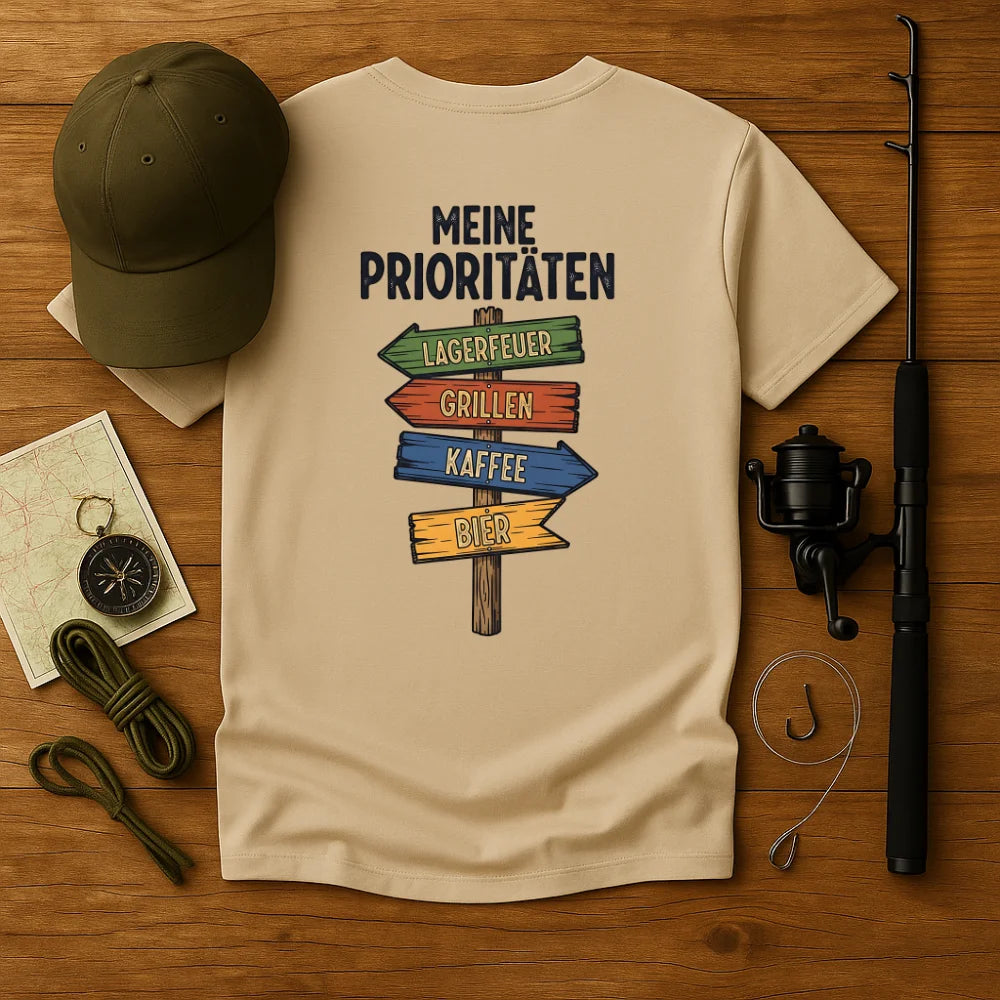 Meine Prioritäten T-Shirt Unisex