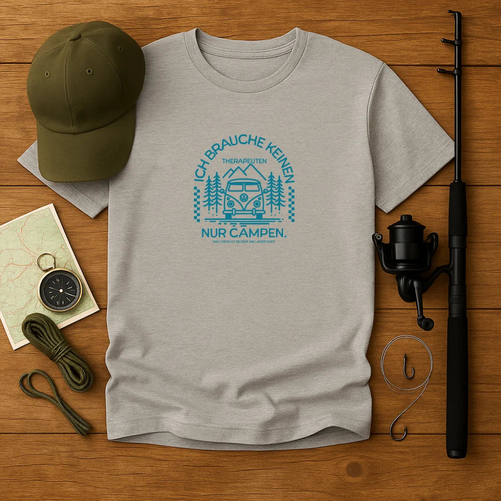 Camping statt Couch T-Shirt Unisex