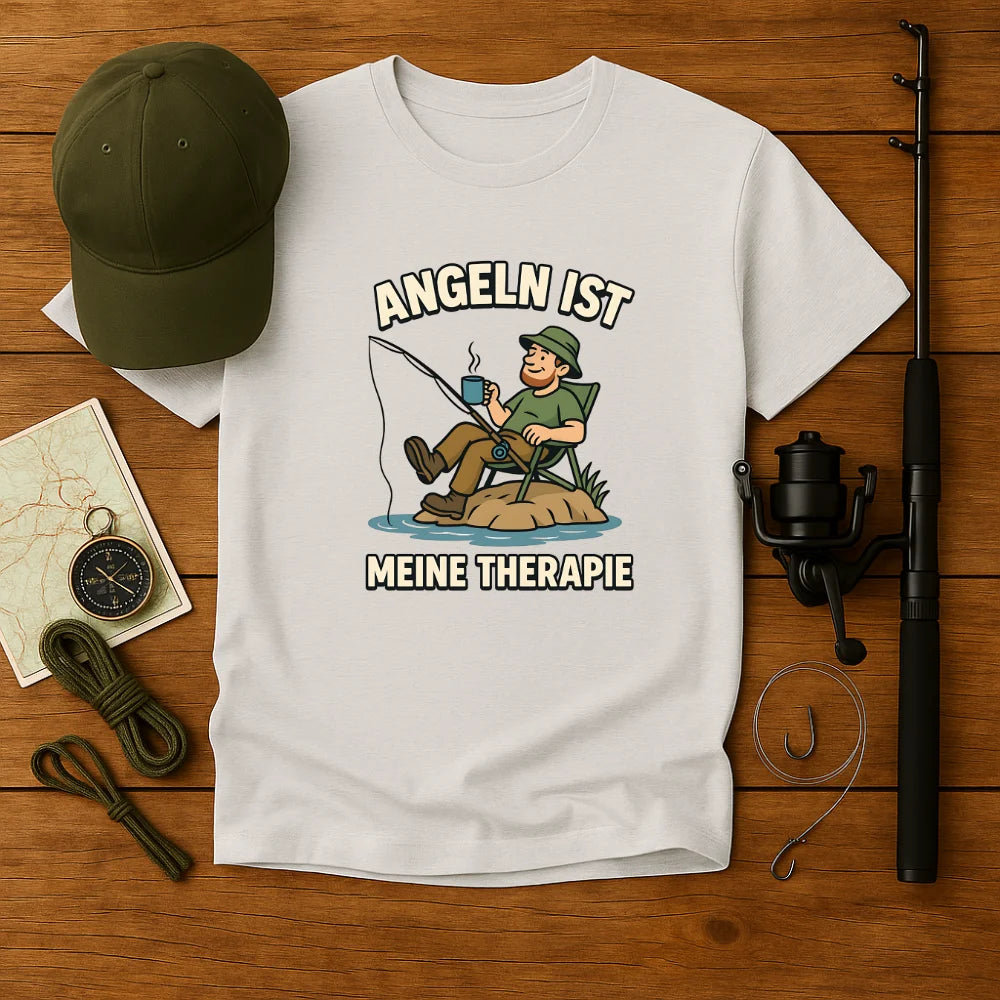 Angeln ist meine Therapie T-Shirt