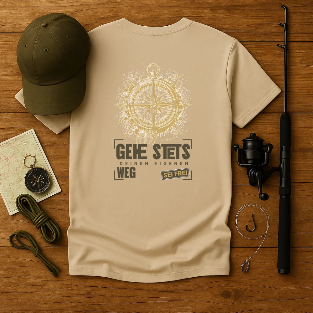 Geh deinen Weg T-Shirt Unisex