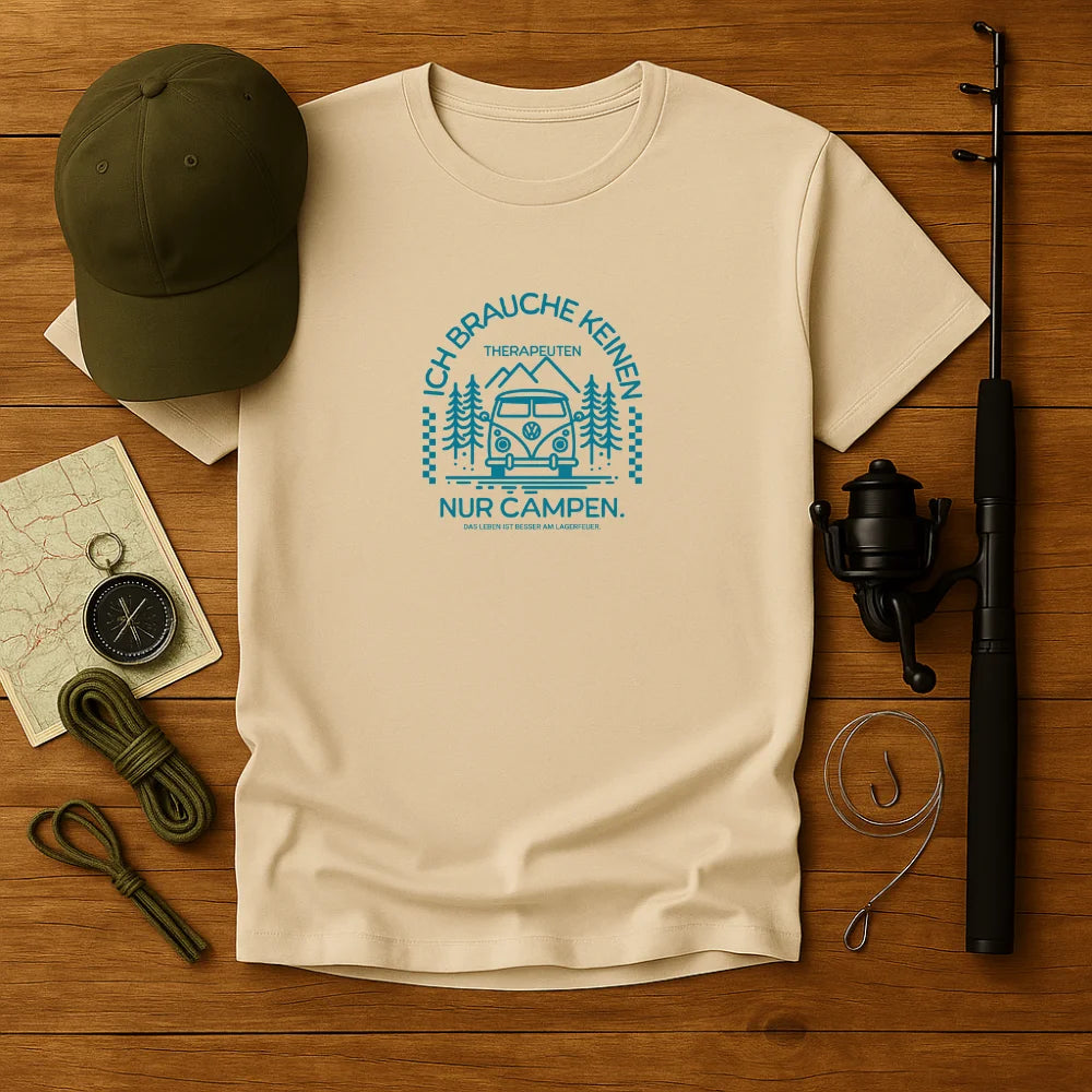 Camping statt Couch T-Shirt Unisex